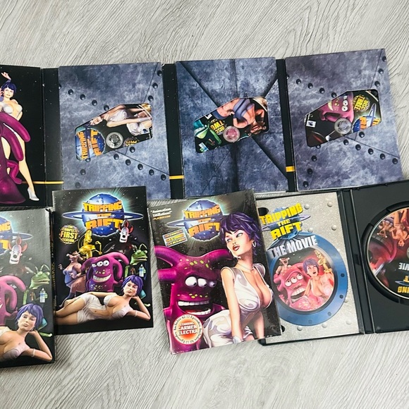 Tripping the Rift Seasons 1 & 2 + Movie DVD Lot Season 2 Sealed! RARE FIND Y2K - Picture 2 of 3